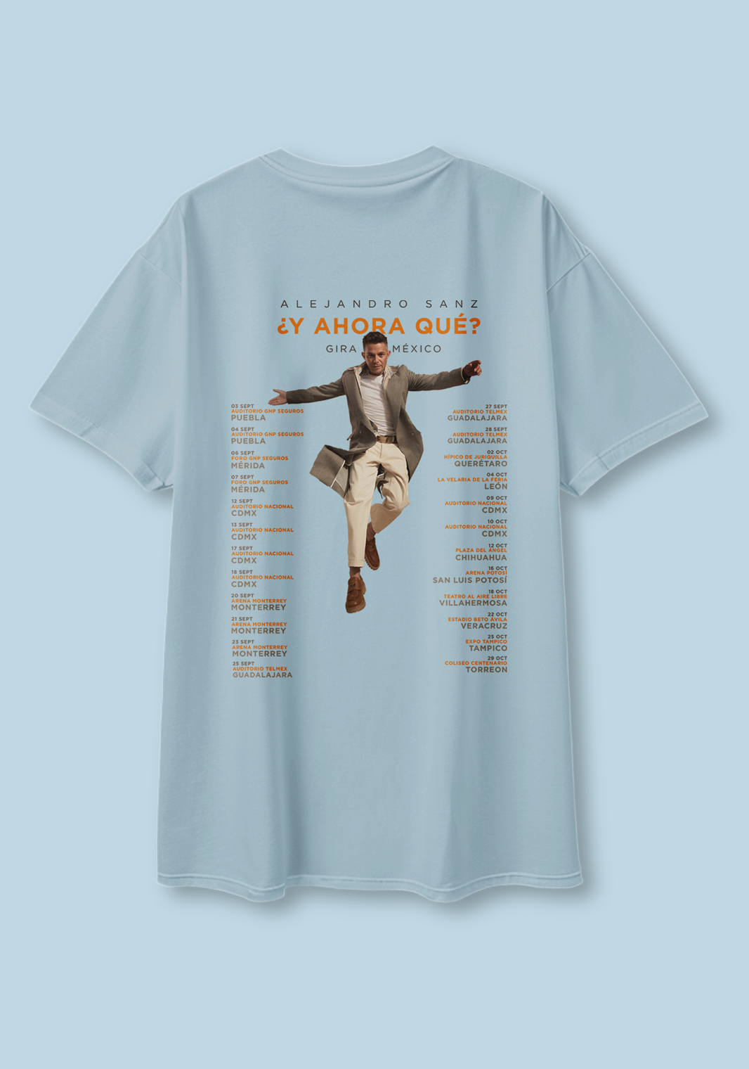 TSHIRT TOUR ¿YAQ? - GIRA MÉXICO