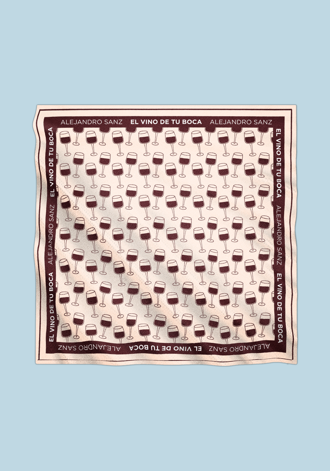 BANDANA "EL VINO DE TU BOCA"