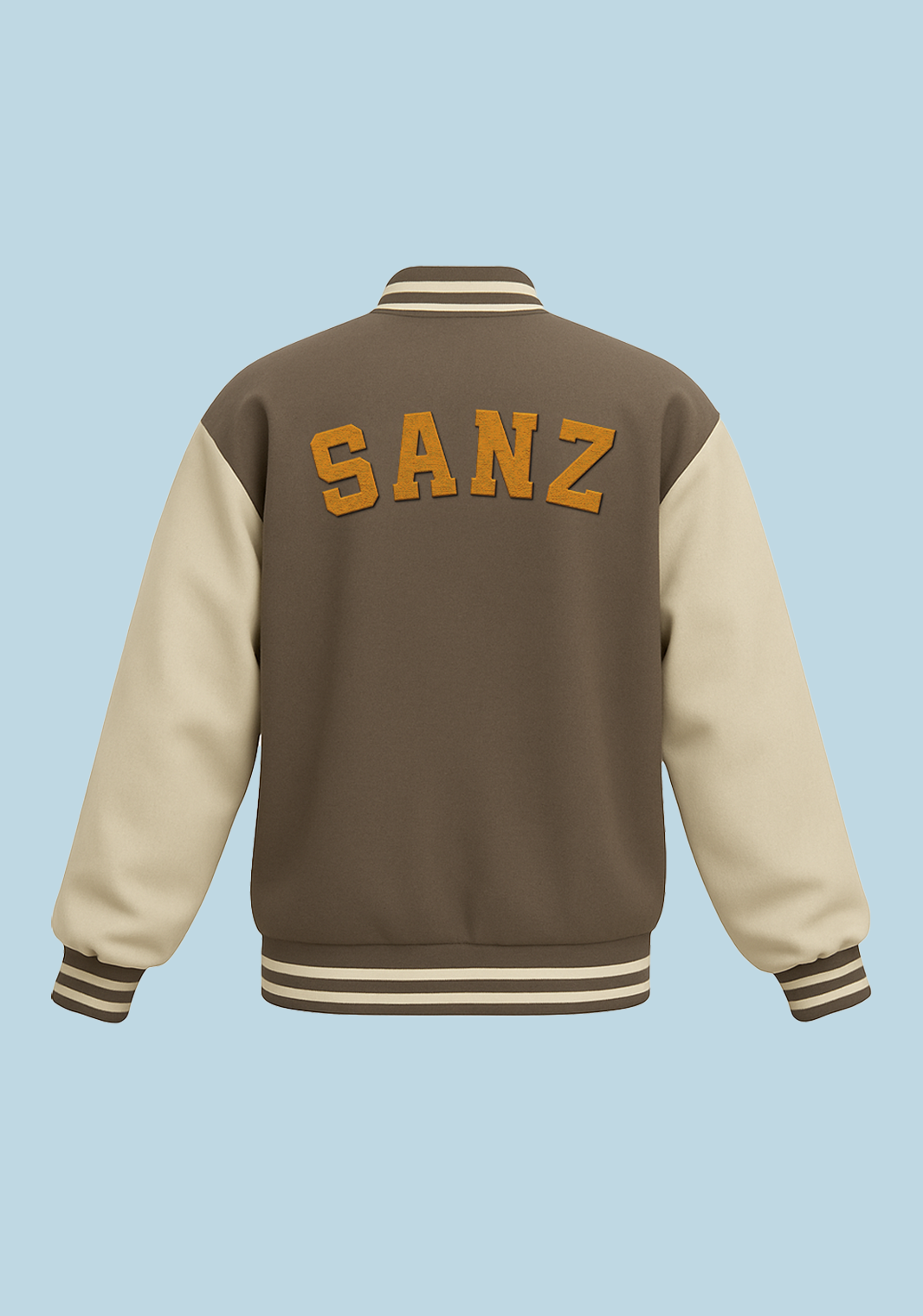 CHAQUETA VARSITY SANZ - NUDE