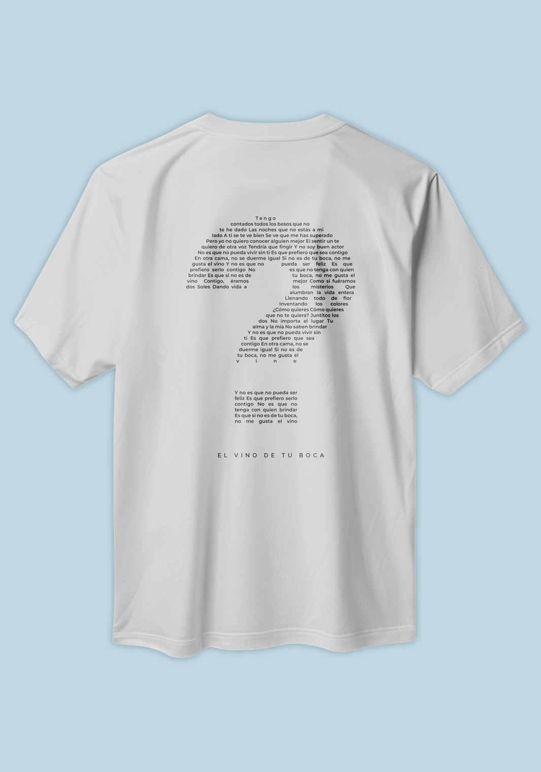 T-SHIRT BLANCA "?"